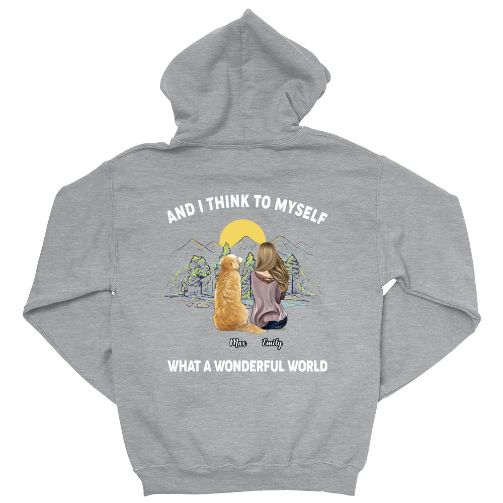  And I Think To Myself What A Wonderful World T-Shirt :  Clothing, Shoes & Jewelry