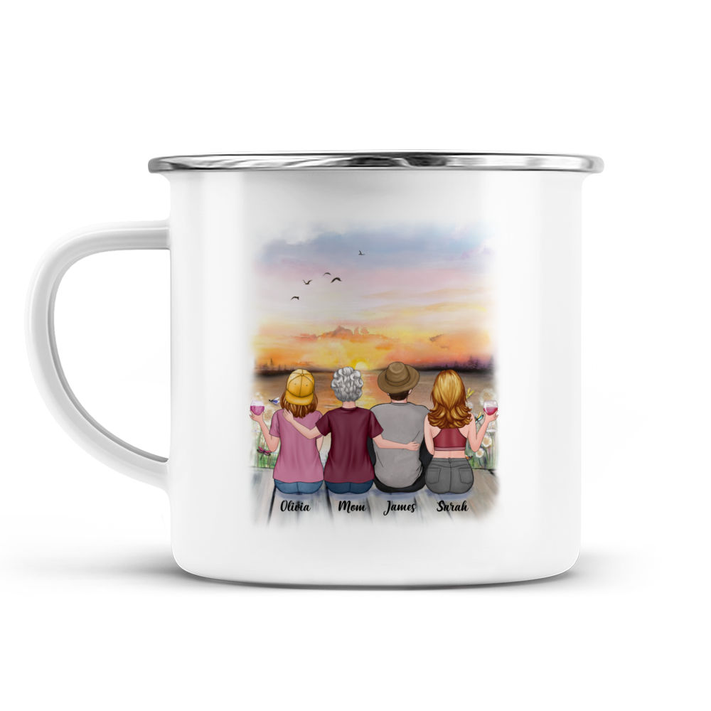 Boy Mom Mothers Day Gift Idea From Son White Coffee Mug - Teejournalsus