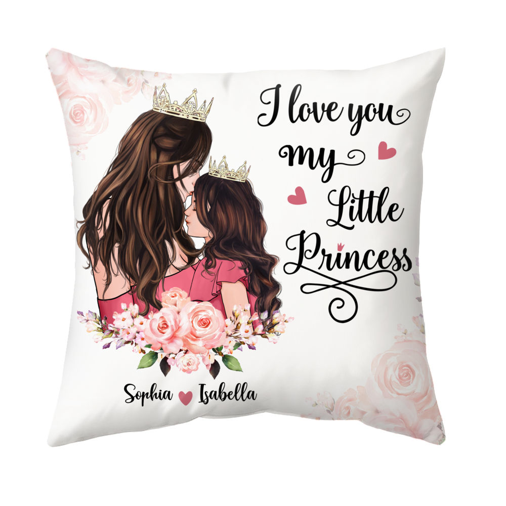 Gossby Personalized Pillow - I Love You My Little Princess