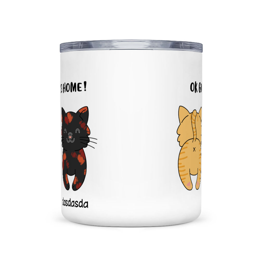 Mom I Love You A Hole Lot - Cat Butt Coffee Mug