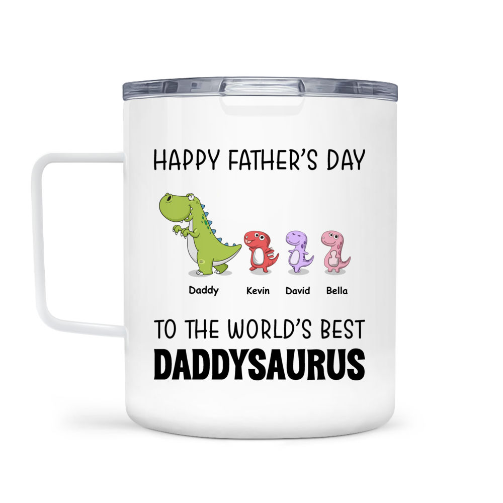 Personalized Gift For Dadasaurus Mug 25343 - Famvibe