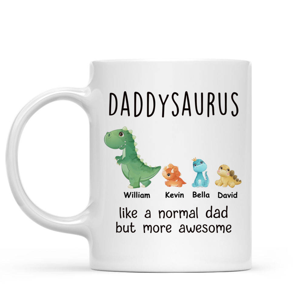 Personalized Mug - Father's Day Mug - Daddysaurus