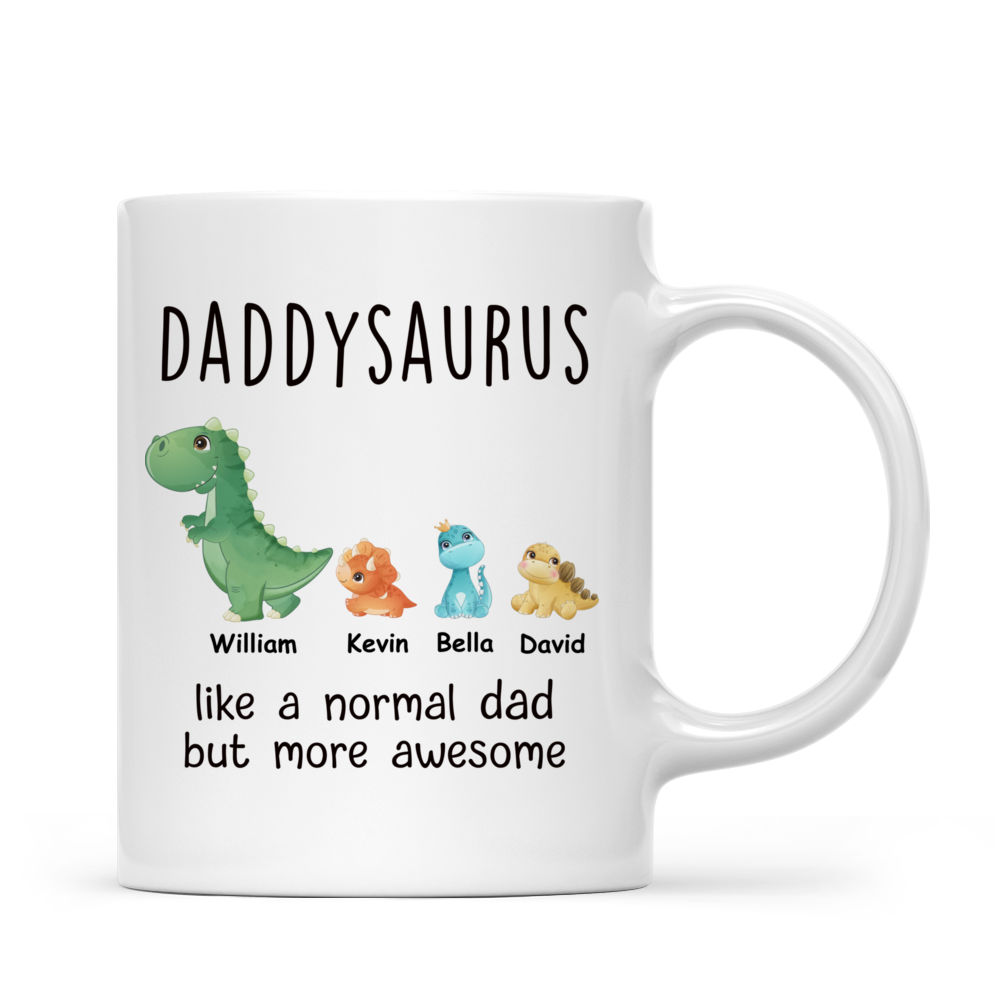 Father's Day 2022 - Mug - Daddysaurus - Personalized Mug_2