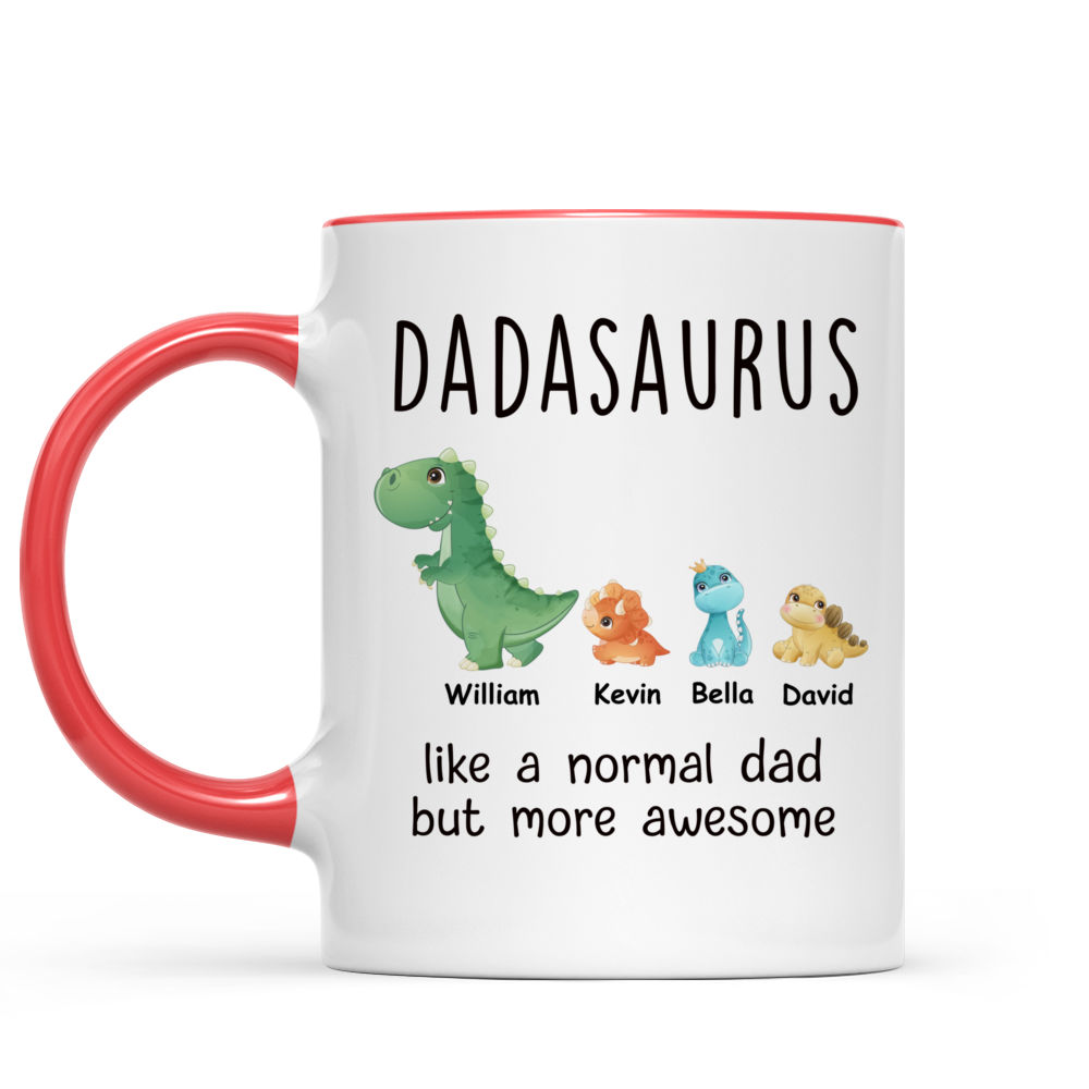 Personalized Mug - Father's Day 2022 - Mug - Dadasaurus