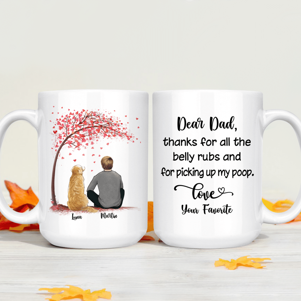 Dear Bonus Dad Personalized Travel Mug, Thank you Step Dad, Father's D -  PersonalFury