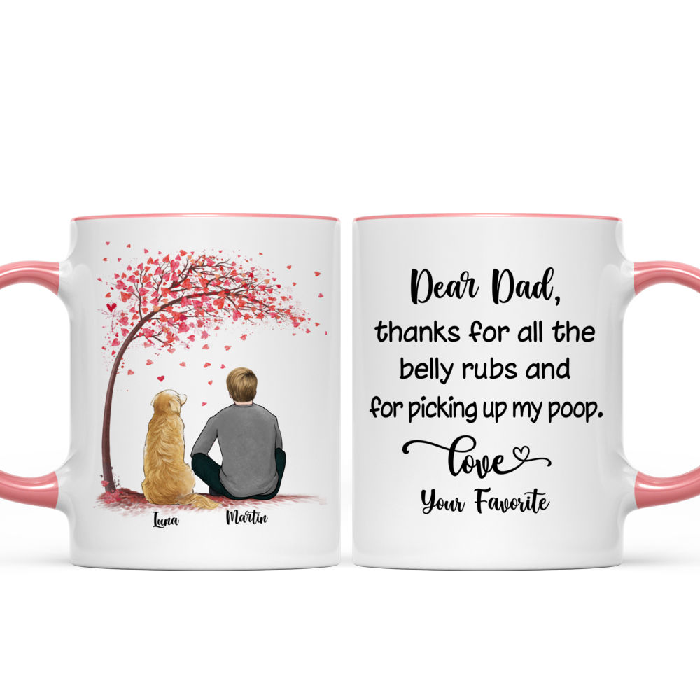 Dear Bonus Dad Personalized Travel Mug, Thank you Step Dad, Father's D -  PersonalFury