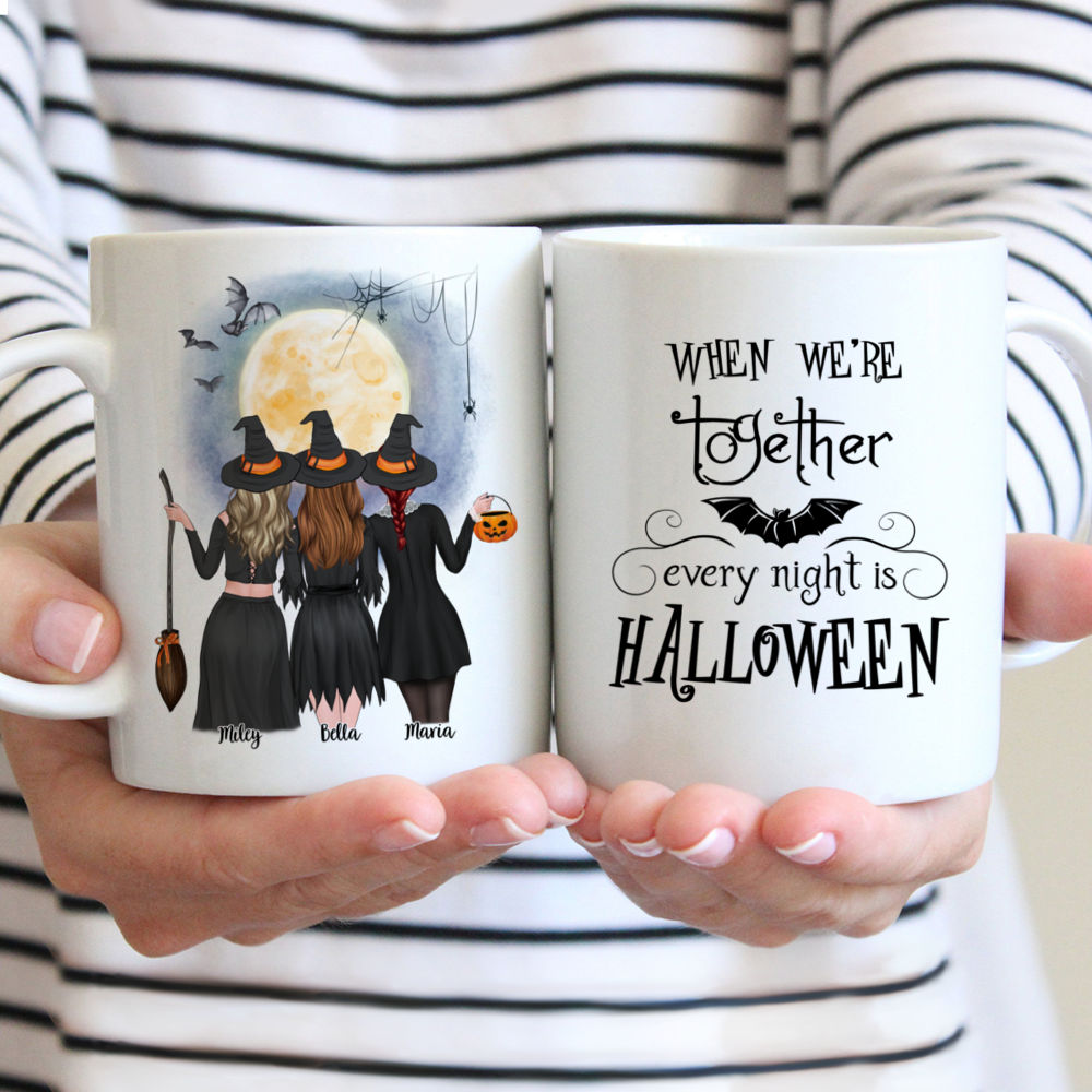 Halloween Customized Mug - When We’re Together, Every Night Is Halloween