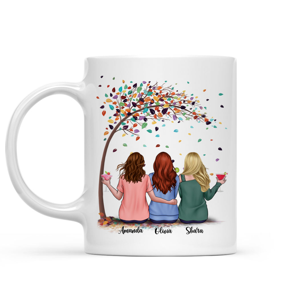 Up to 5 Girls - There is No Greater Gift than Friendship - Personalized Mug_1