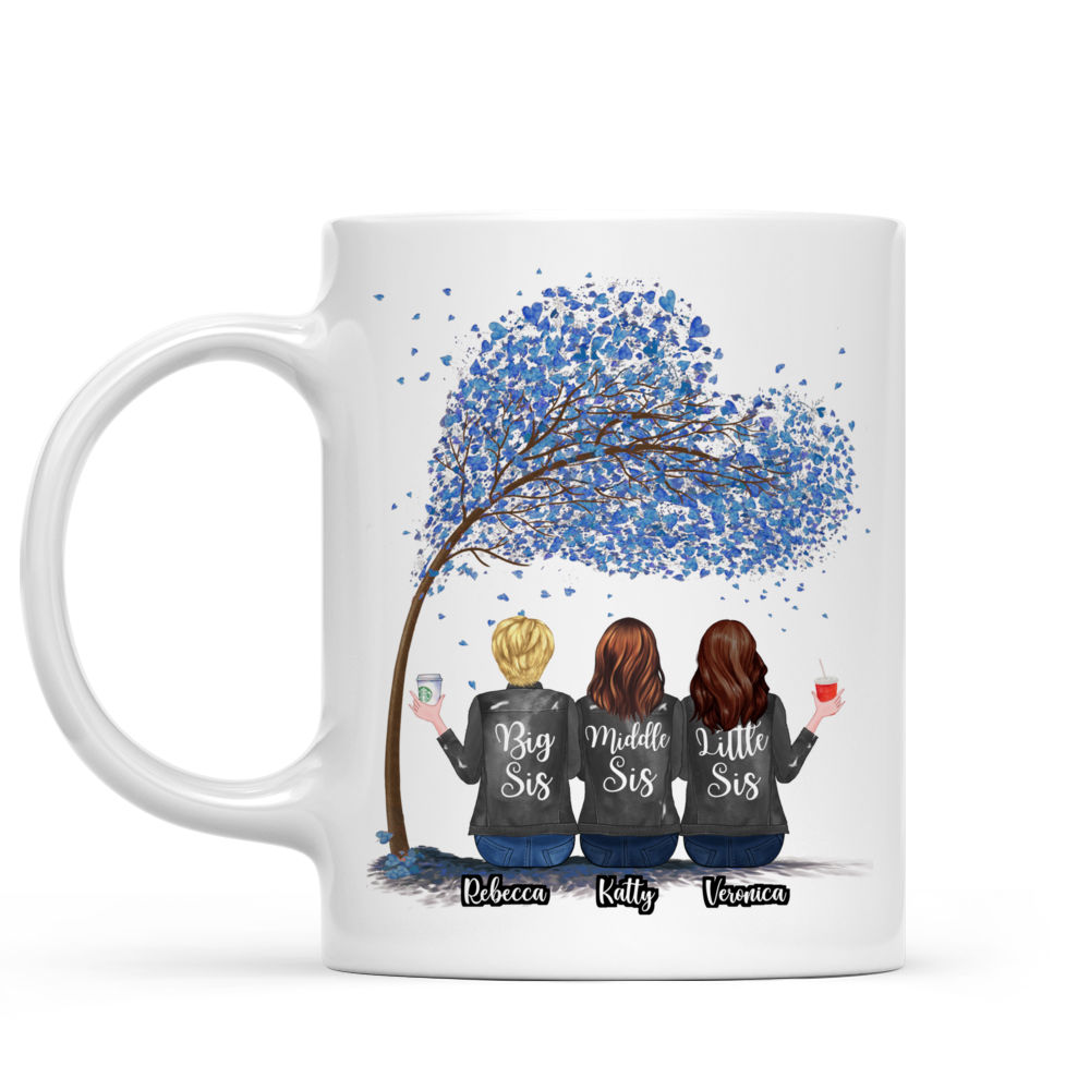 Personalized Mug - Up to 6 Sisters - There Is No Greater Gift Than Sisters (17277)_1