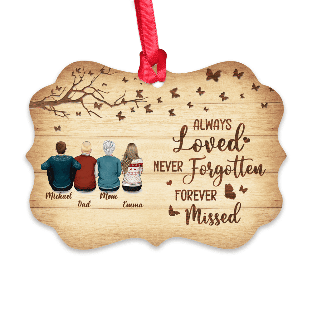 Personalized Memorial Acrylic Plaque - Memorial Gift Idea - Upload Photo - Always Loved Never Forgotten Forever Missed main image 0