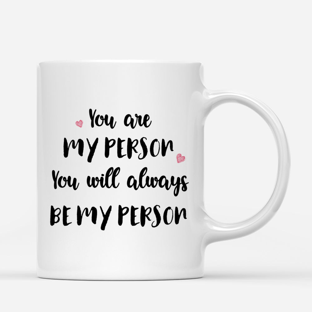 Personalized Mug - Best Friend Mermaid Girls - You are my person, You will always be my person_2