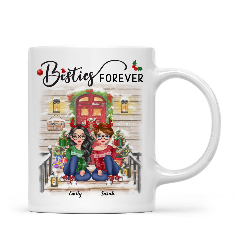 Personalized Mug - Sisters Friends Mug - Besties forever_2