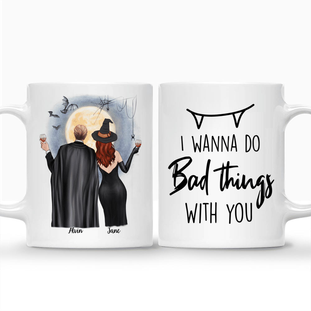 Personalized Mug For Couple - I Wanna Do Bad Things With You_3