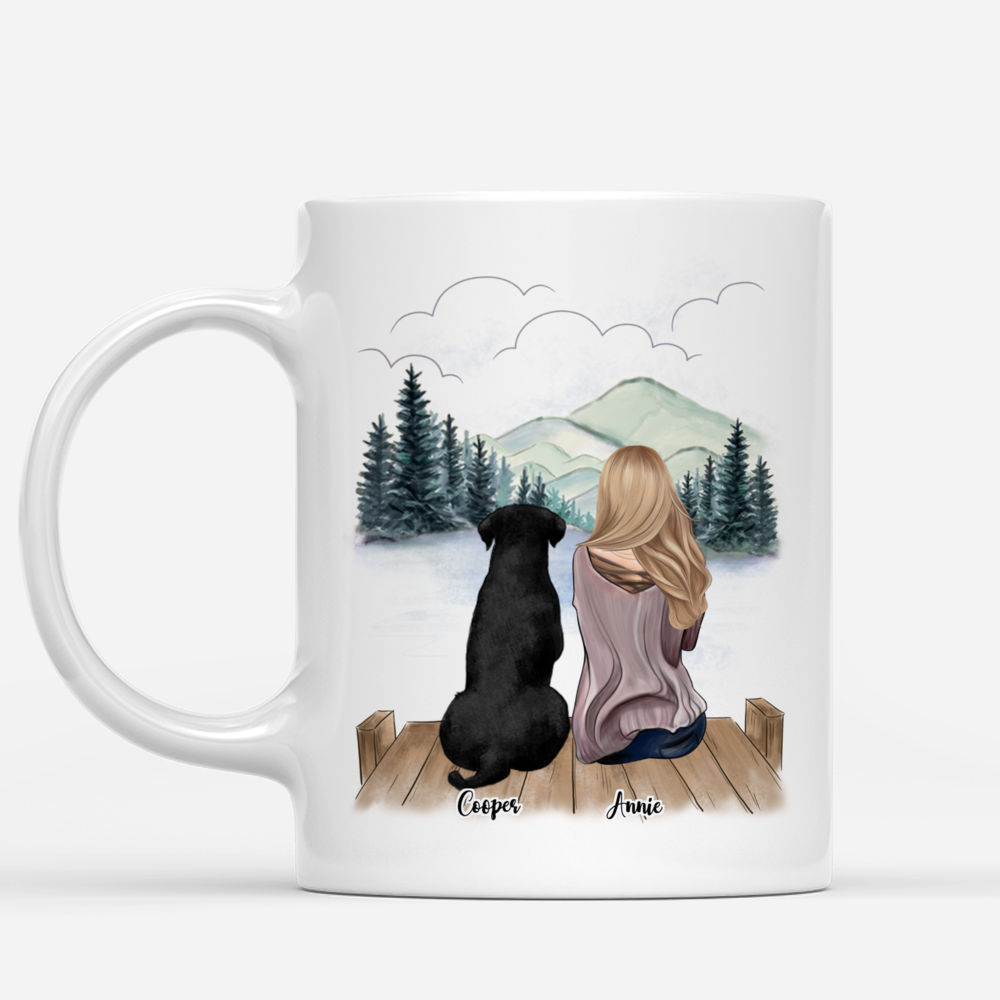 Personalized Mugs For Girl and Dogs - Life Is Better With Dogs_1