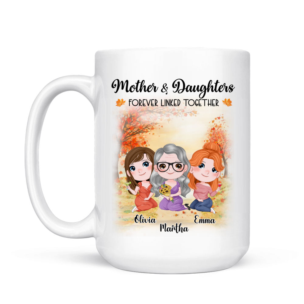 Personalized mug for Mom and Daughter — Glacelis