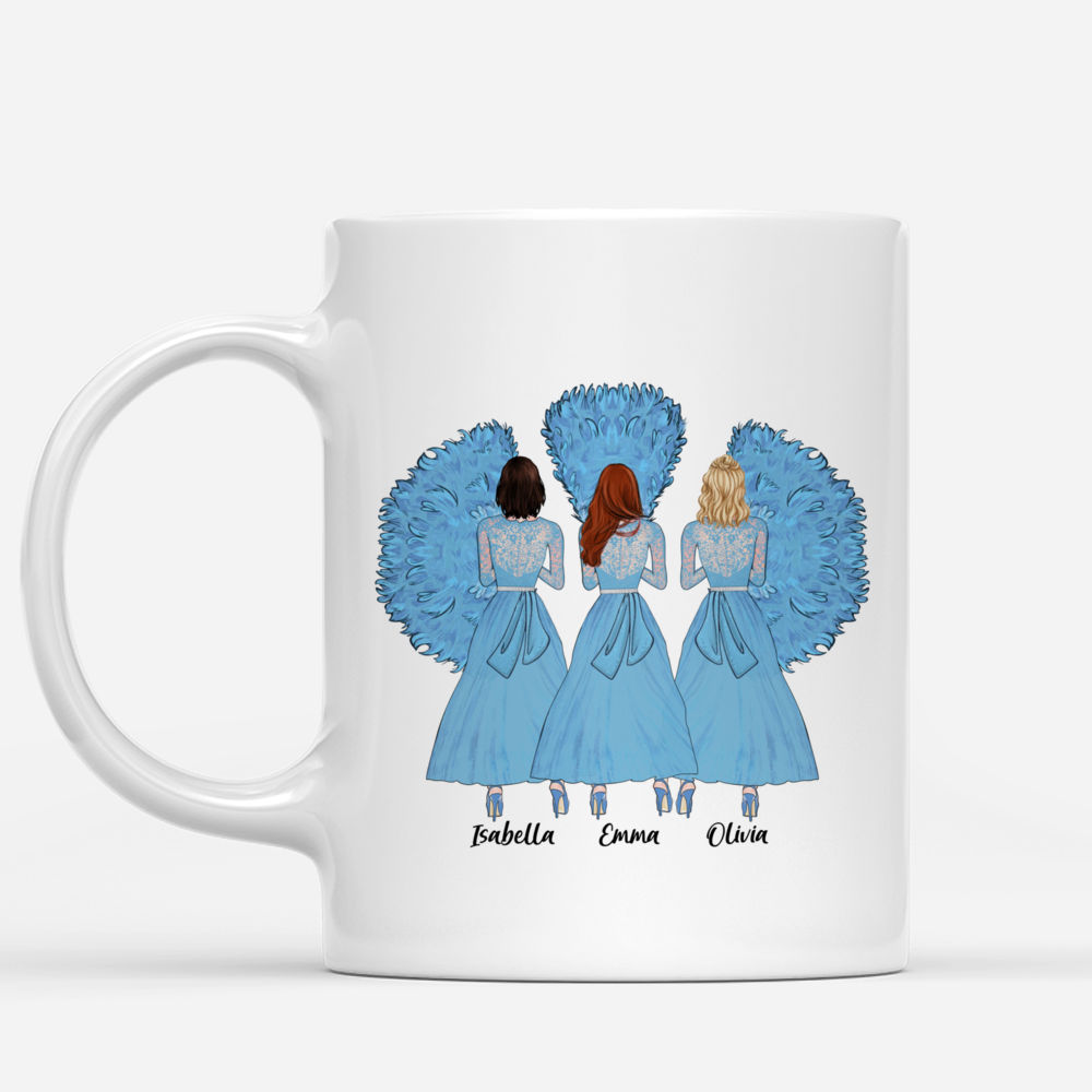 Personalized Mug - 3 Sisters - Best Sisters and Friends Christmas_1
