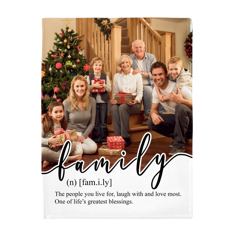 Personalized Friends Movie Series Gifts Christmas Blanket - Jolly Family  Gifts