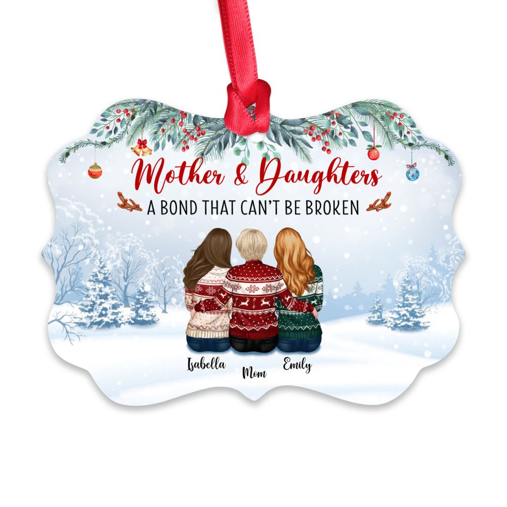 Mother & Daughter - Christmas Ornament - Mother and daughters, a bond ...