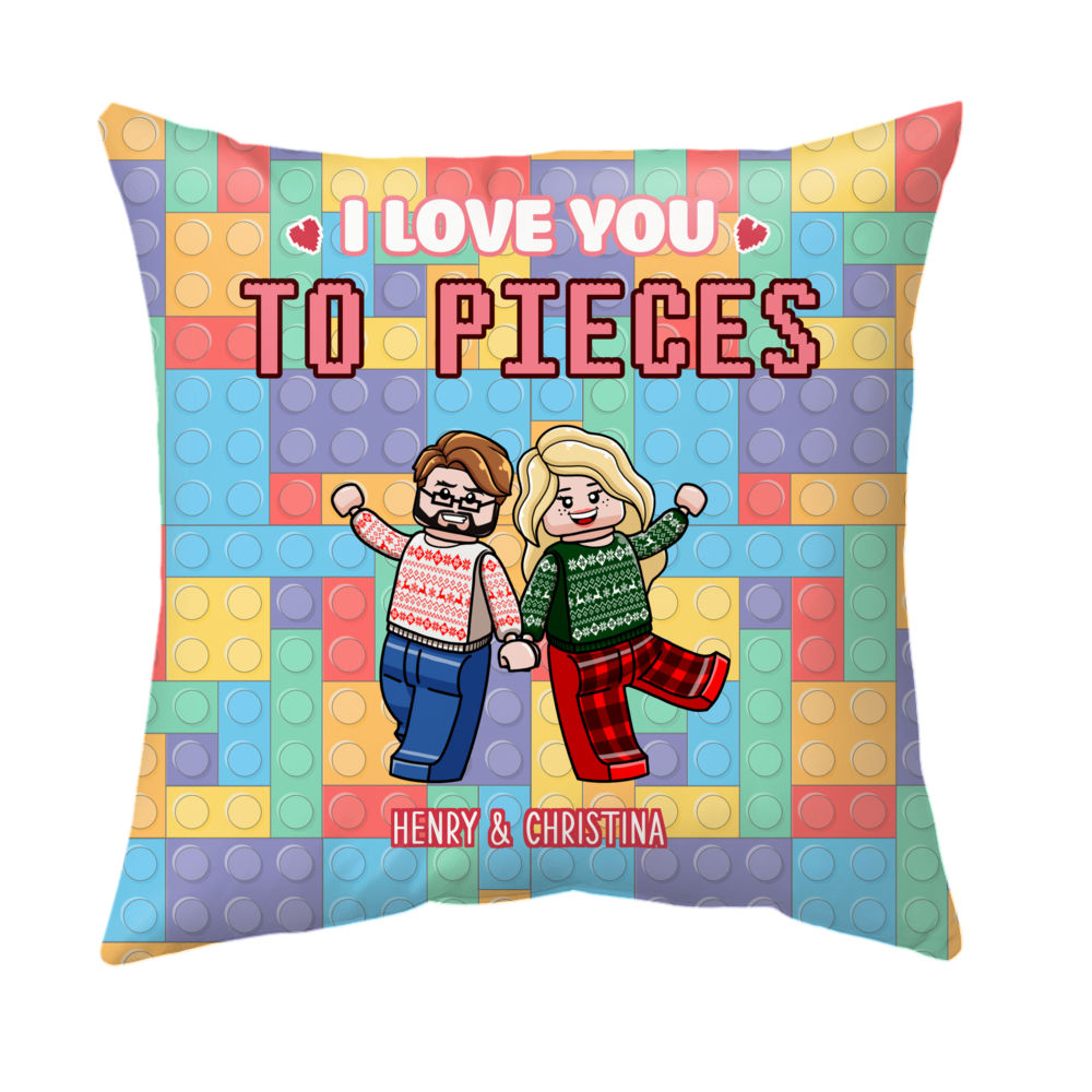 Happy Couple Personalized Pillow