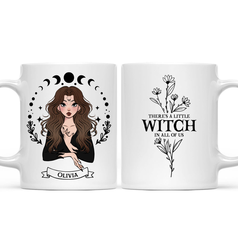 Personalized Mug - Witchy Gifts - There's A Little Witch In All Of Us (M12)_3