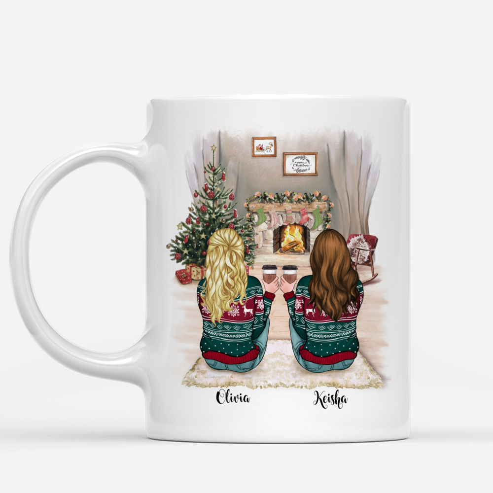 Personalized Mug - 2 Sisters - Sisters are we and forever we'll be_1