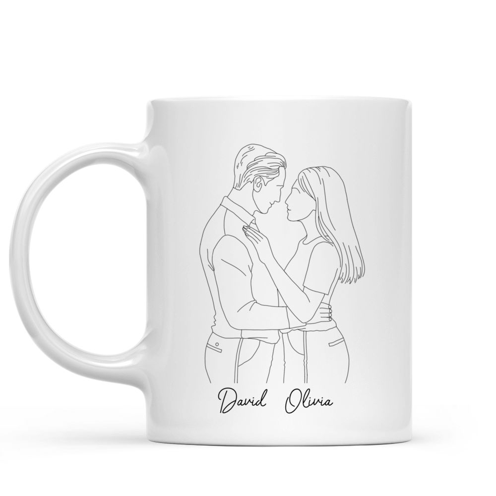 Personalized Mug - Couple Gift - And So Together They Built a Life They Loved_1