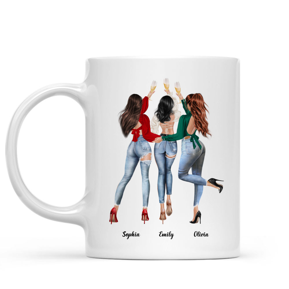 Best friends - Besties forever - Personalized Mug_1