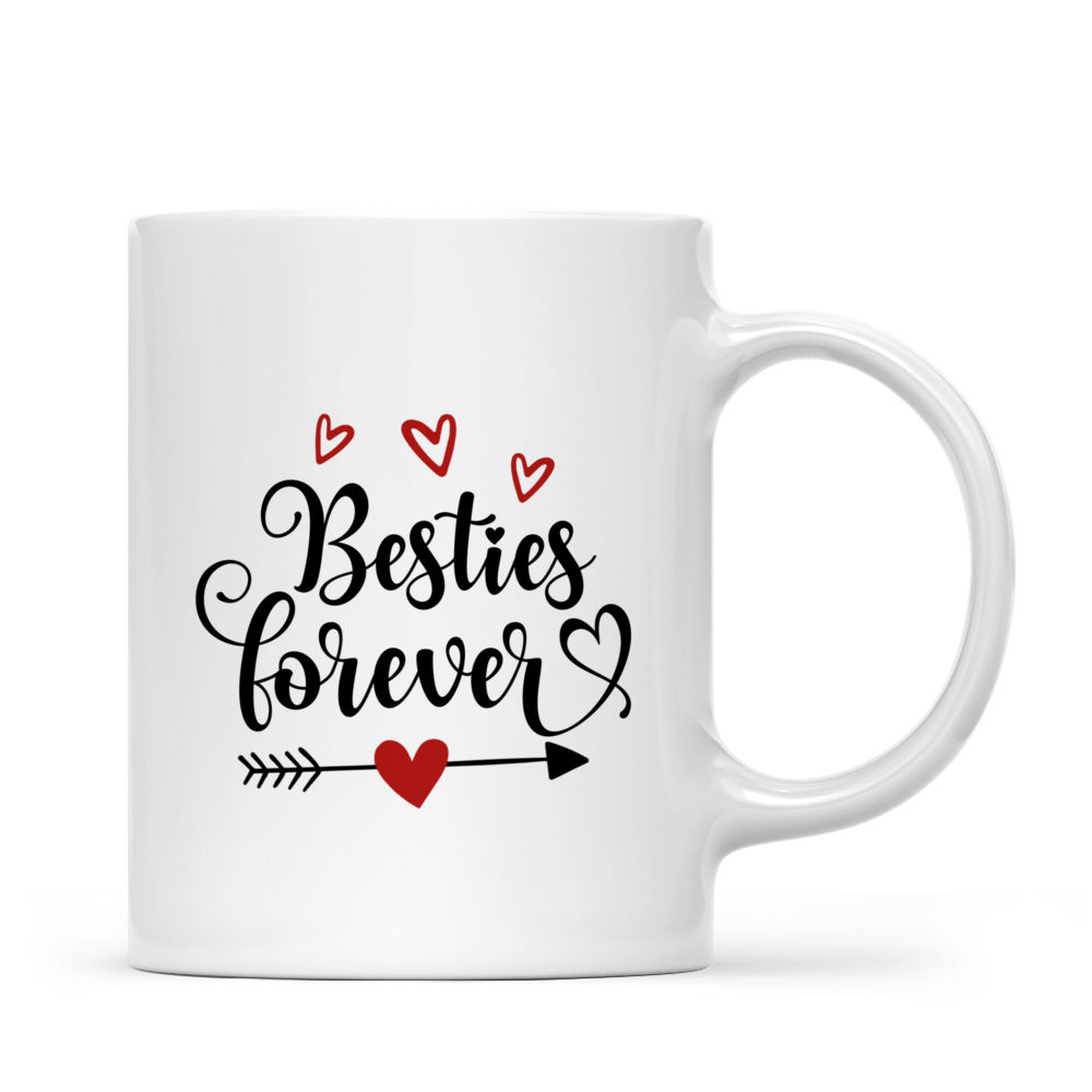 Best friends - Besties forever - Personalized Mug_2