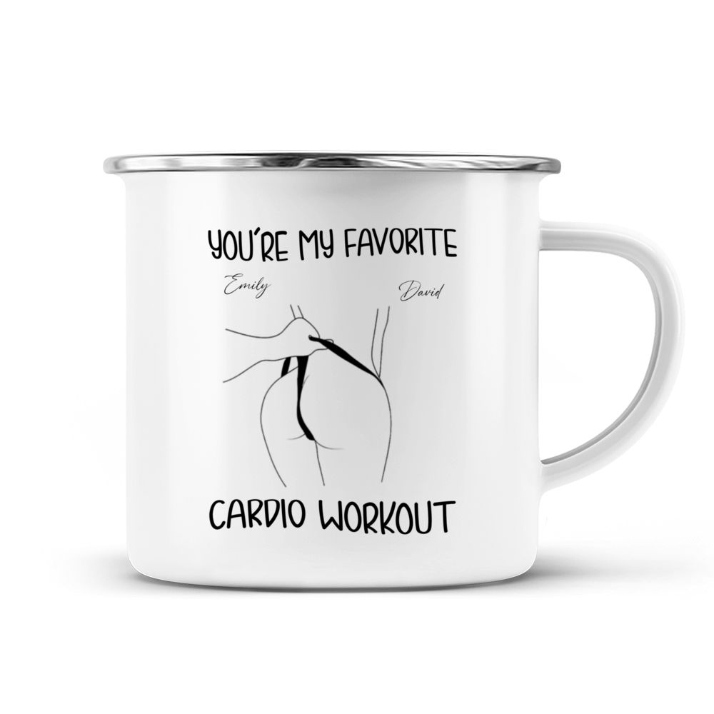 You're My Favorite Cardio Workout - Personalized Tumbler Cup