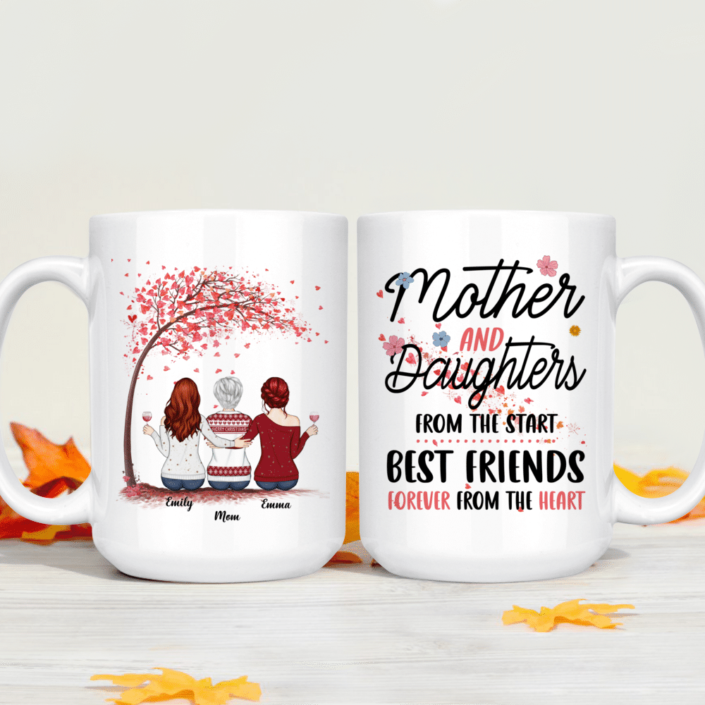 Personalized Mother Daughter Mug Best Friends Forever Mom - .de in 2023