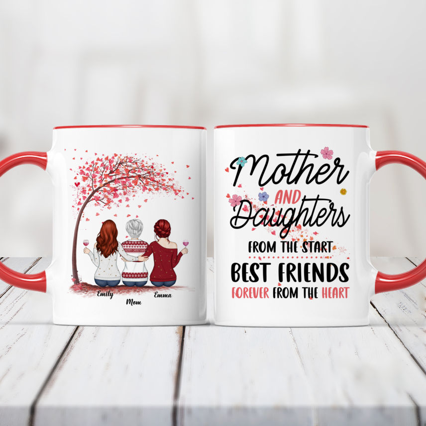 Personalized Mother Daughter Mug Best Friends Forever Mom - .de in 2023