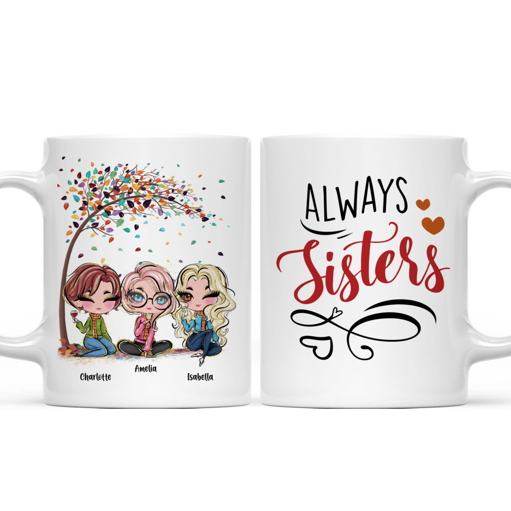 Always Sisters - Personalized Mug