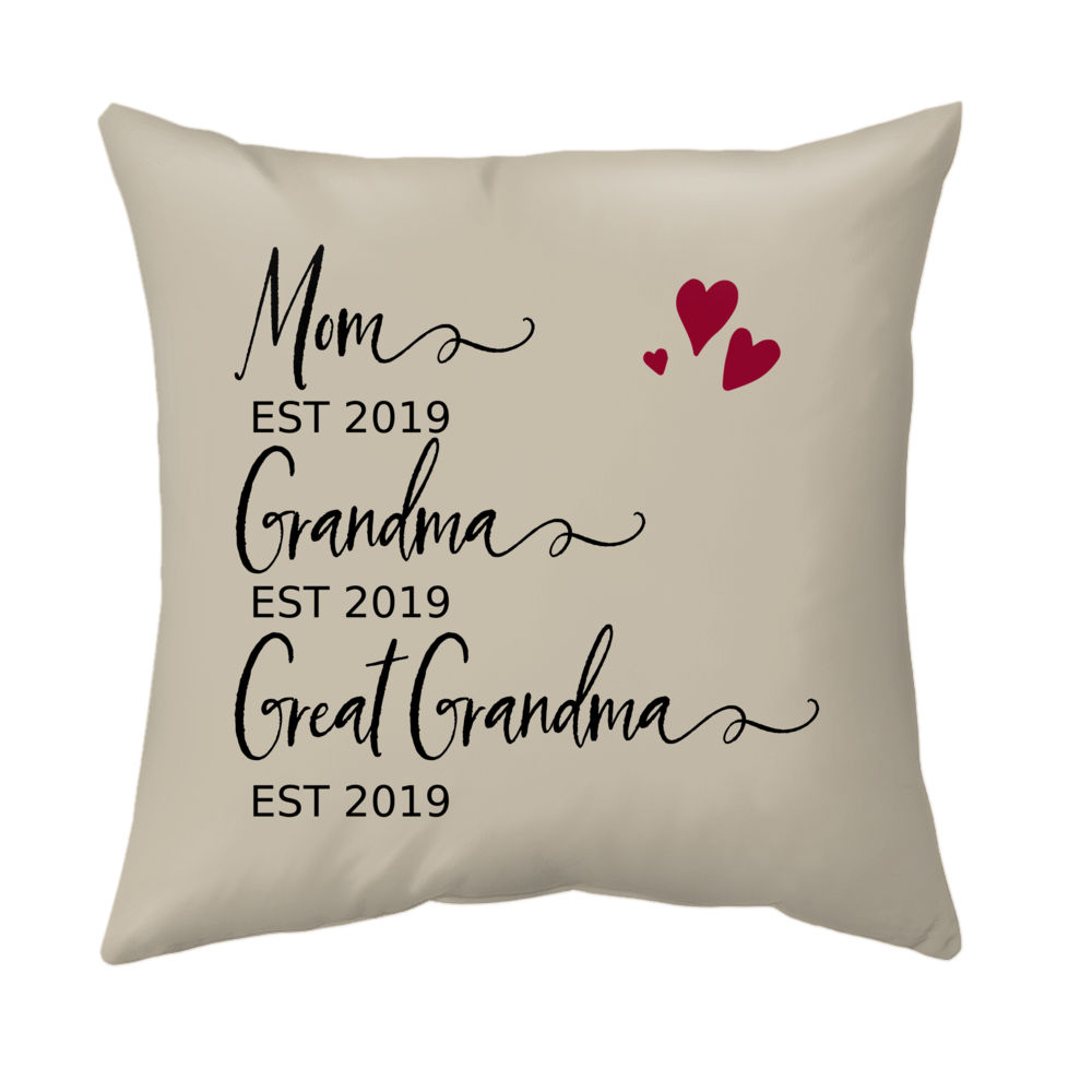 BEST THING MOM GRANDMA GIFT PILLOW