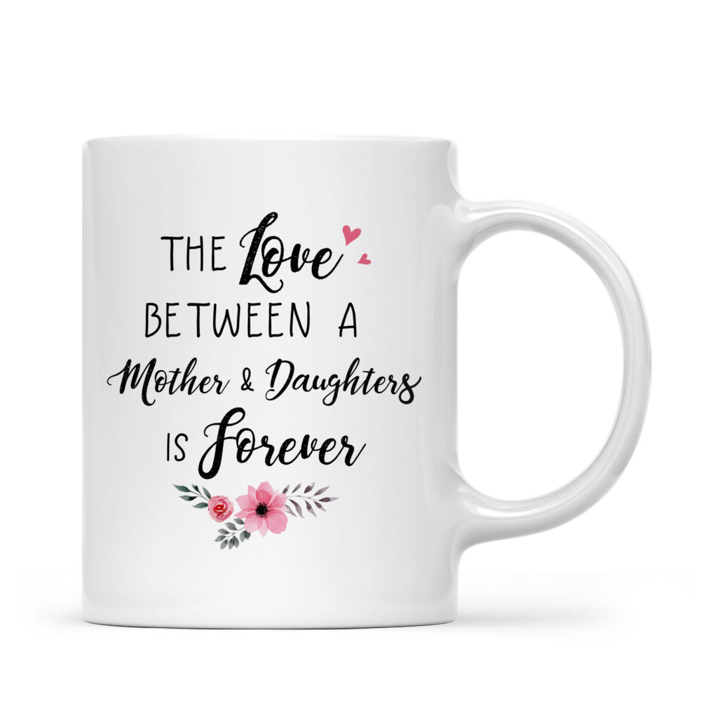 Feminine Florals Personalized Mom Coffee Mug 11 oz White