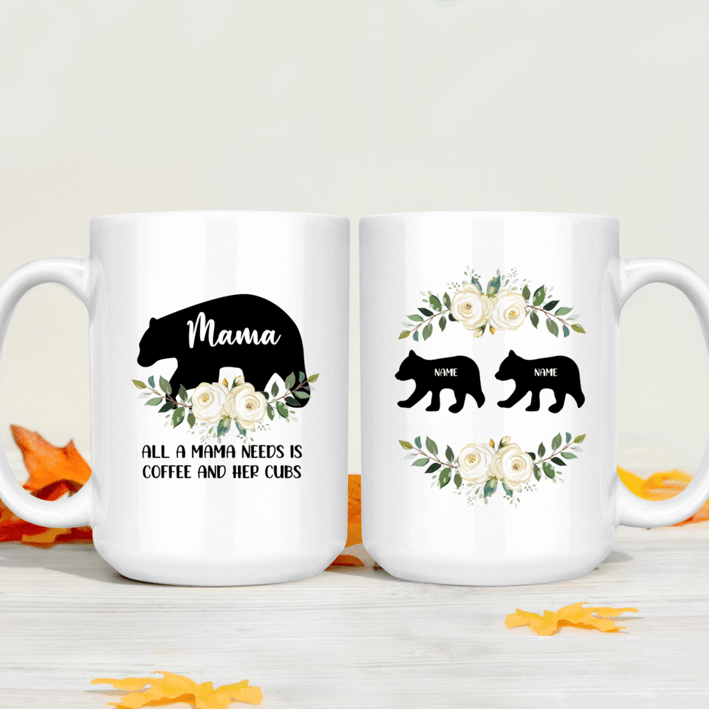 Mother's Day New Listing 2023 - Mama Bear - Mama Bear with Cubs Mug