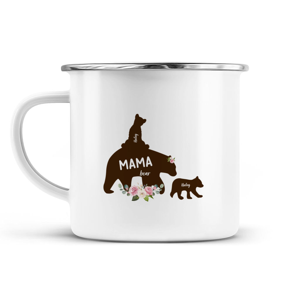 Young's Inc Mama Bear and Papa Bear Large Mug Set 24 Ounce