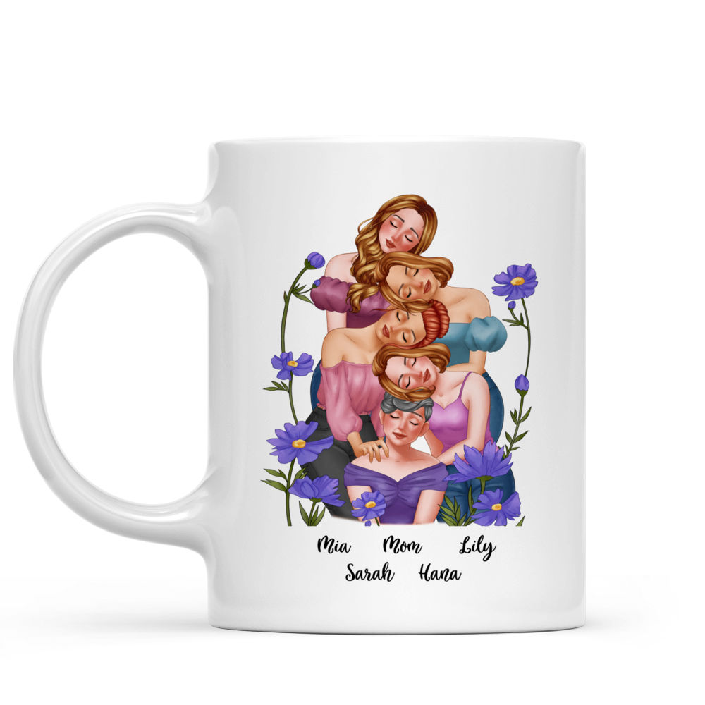 Personalized Mug - Mother and Daughter - The Love Between Mother and Daughters is Forever (37528)_1