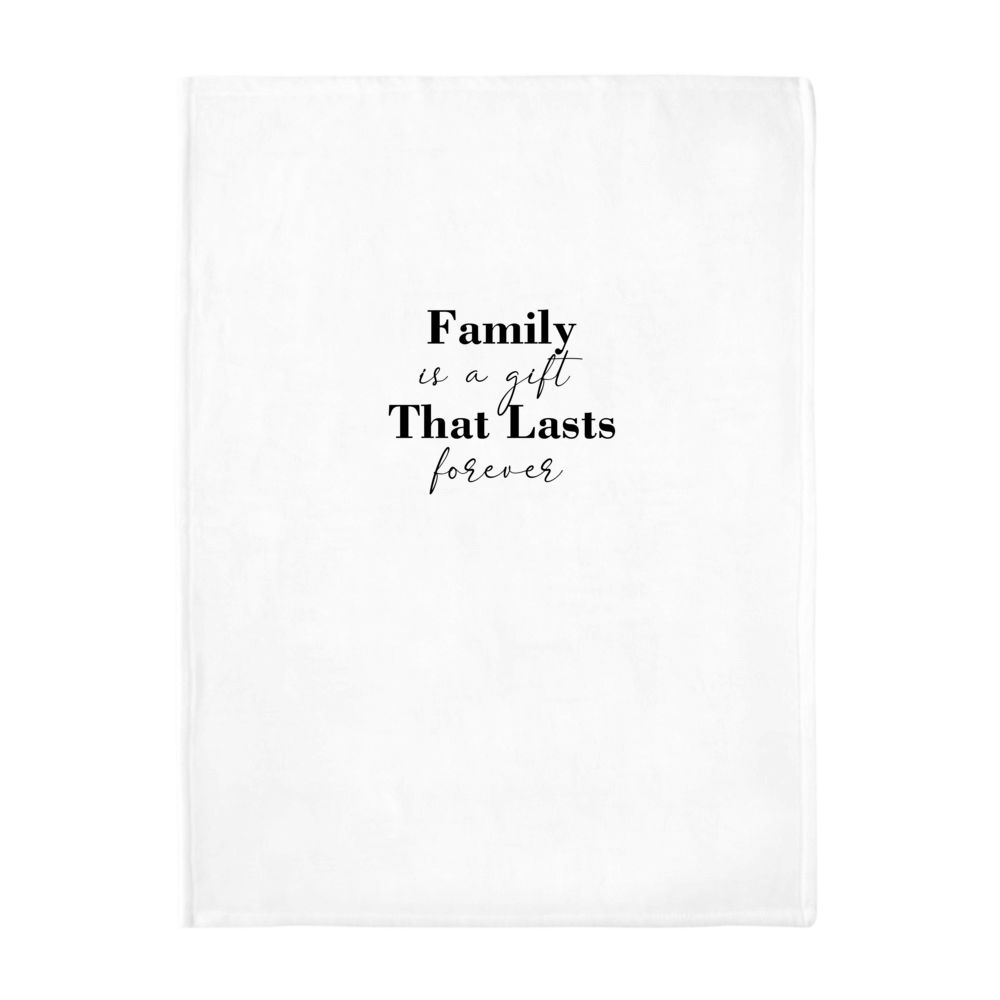 Photo Blanket - Mother's Day 2024 - Family is a gift that lasts forever - Personalized Photo Blanket_3