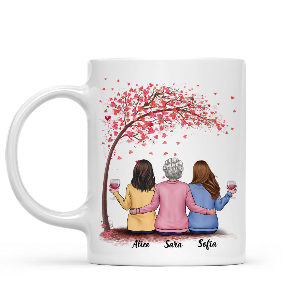 Personalized Mug - Tazza Personalizzata - Festa della mamma - Madre e figlie unite per sempre - Italia_1