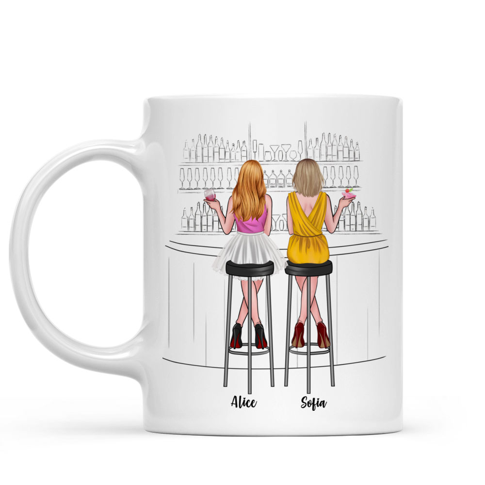 Personalized Mug - Tazza Personalizzata  - Squadra di bevande - I postumi di una sbornia sono temporanei, ma le storie da ubriache sono per sempre - Italia_1