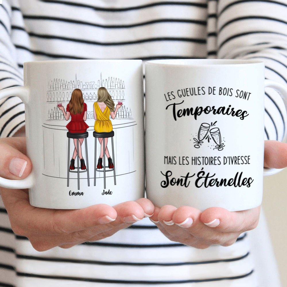 Personalized Mug - Mug Personnalisé - Cadeaux Meilleure Amie - Les