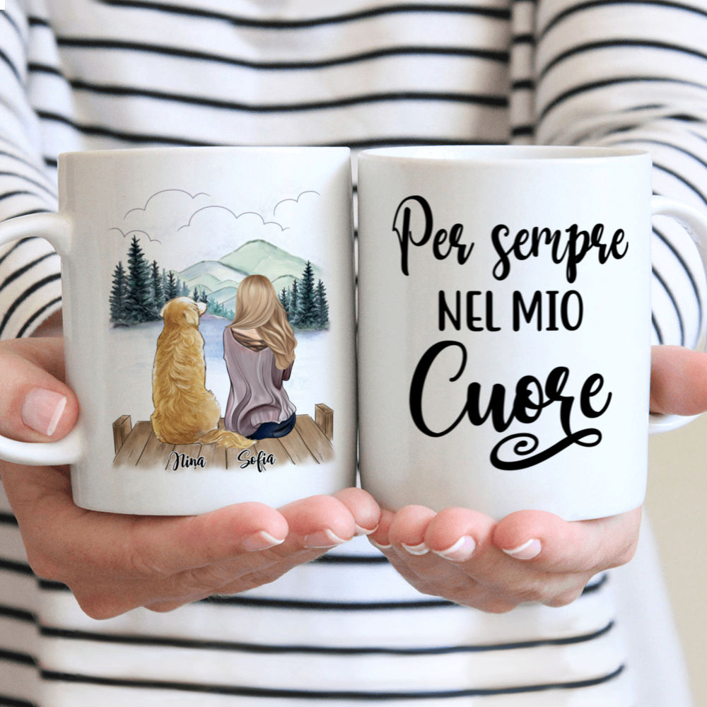 Tazza cuore personalizzata