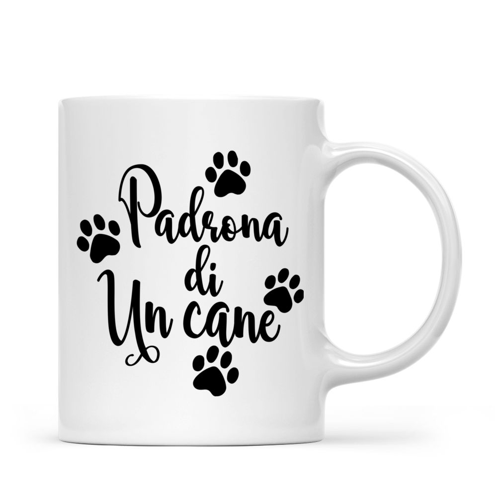 Personalized Mug - Tazza Personalizzata - Ragazza e cani - Padrona di un cane - Italia_2