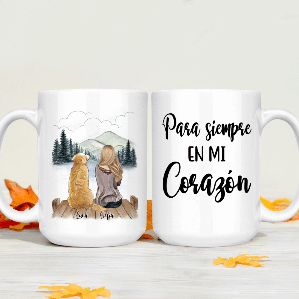 Tazas Personalizadas - Para siempre en mi corazón - Regalos Personalizados  - Spanish