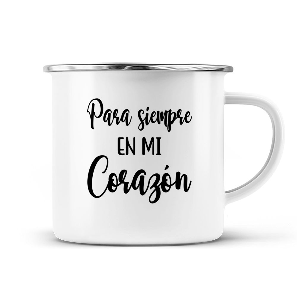 Tazas Personalizadas - Para siempre en mi corazón - Regalos Personalizados  - Spanish