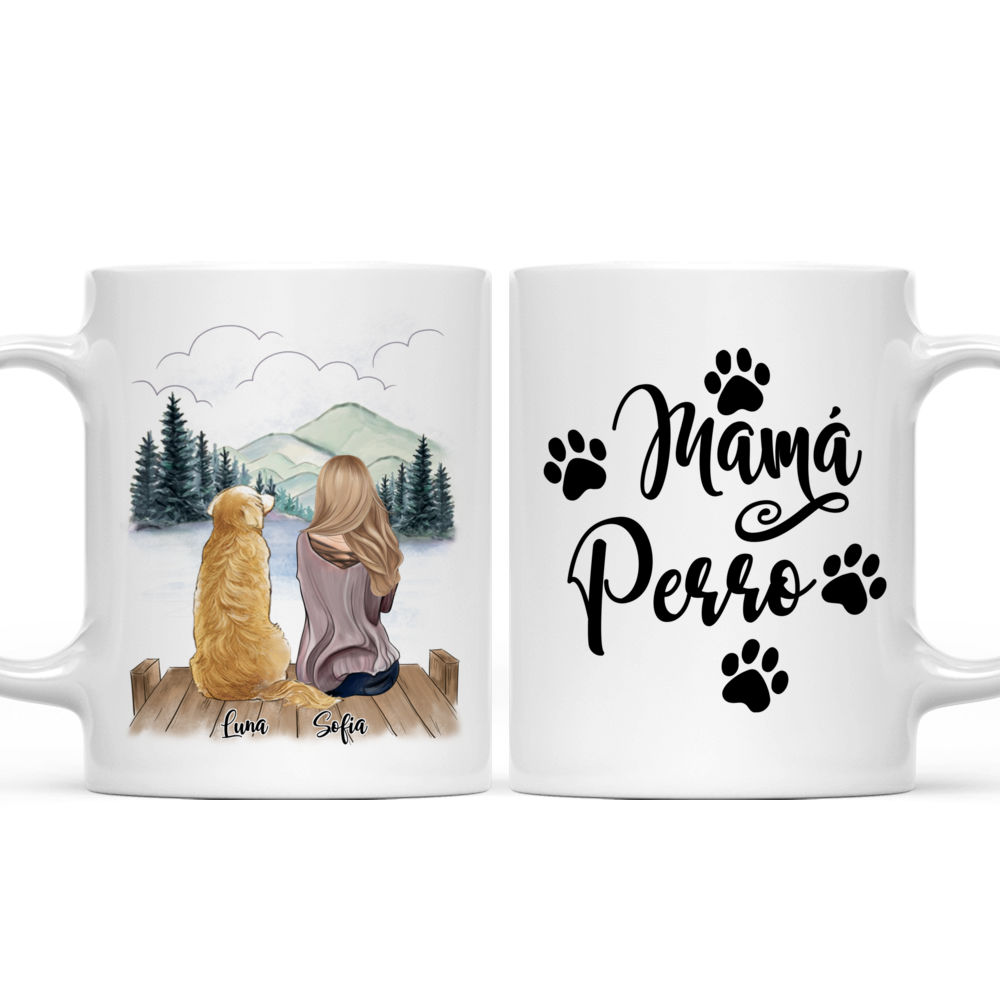 Personalized Mug - Tazas Personalizadas - Mamá Perro - Regalos Personalizados - Spanish_3