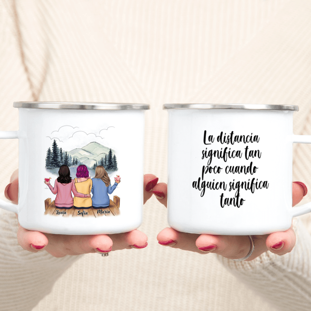 Taza cerámica personalizada nos vemos en Disney