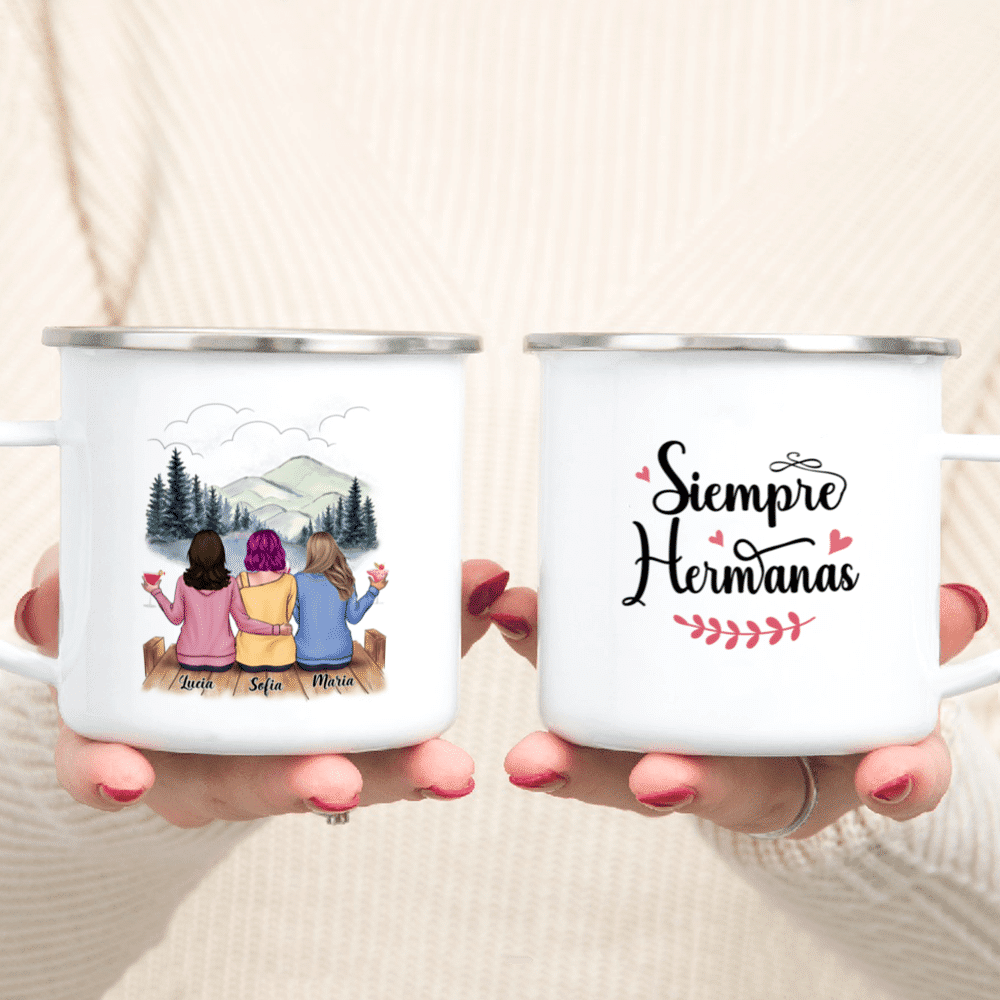 Personalized Mug - Tazas Personalizadas - Siempre Hermanas - Regalos  Personalizados - Spanish