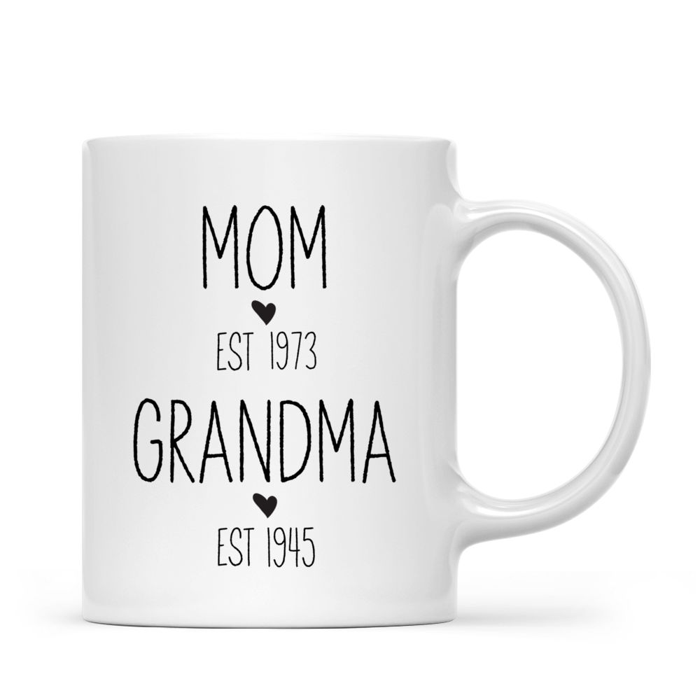 Personalized Mug Mother's Day 2024 Mother's Day Mug Mom Est