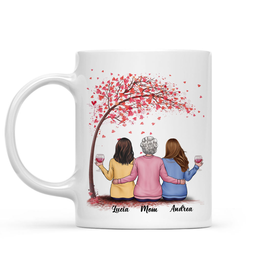 Personalized Mug - Tazas Personalizadas - Madre e Hijas unidas para siempre - Regalos Personalizados - Spanish_1